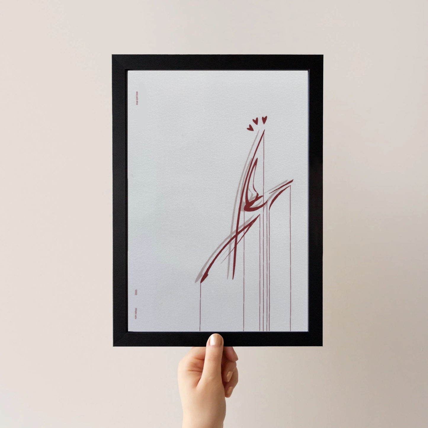 3er-Print-Bundle „lovelovelove“ – inkl. limited Rubbellos