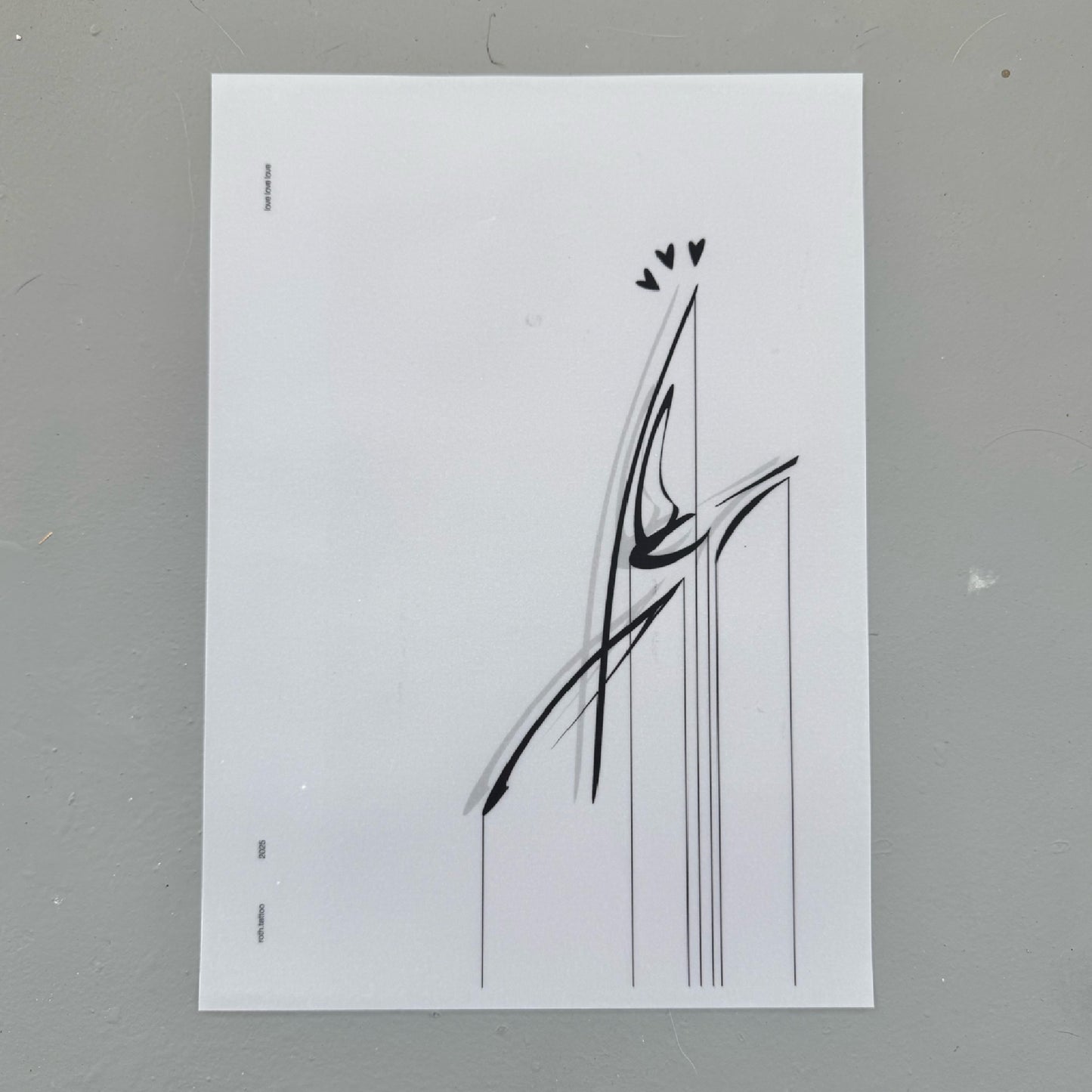 3er-Print-Bundle „lovelovelove“ – inkl. limited Rubbellos