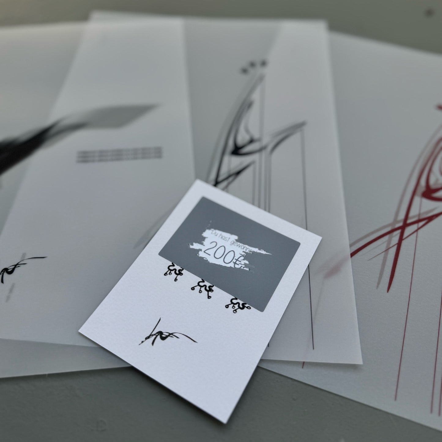 3er-Print-Bundle „lovelovelove“ – inkl. limited Rubbellos