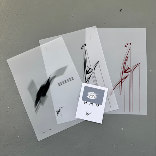 3er-Print-Bundle „lovelovelove“ – inkl. limited Rubbellos